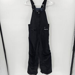 Arctix youth small snow pants bibs overalls suit black snowboard ski winter